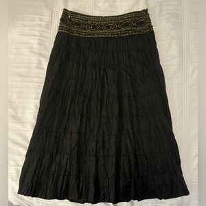 INC International Concepts Black Midi Skirt - Women’s Size 6P